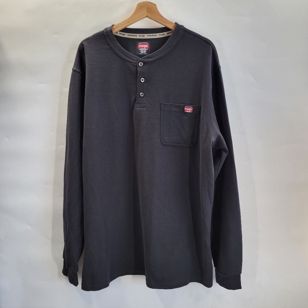 Wrangler Mens Long-Sleeve Shirt Size 2XL